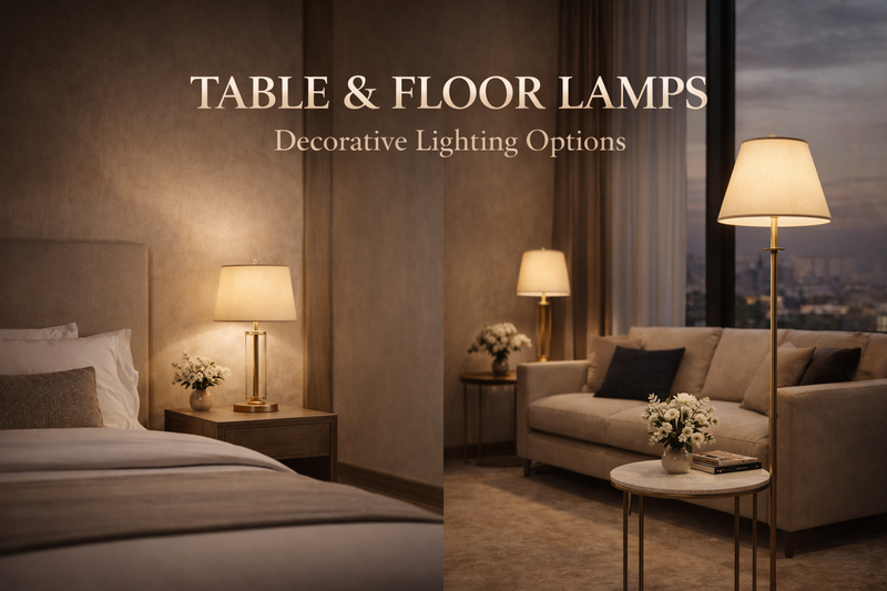 Table&floor lamps
