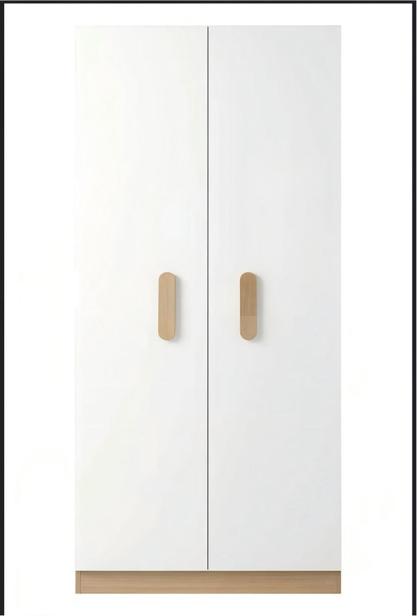 MODERN WHITE WARDROBES WITH WOODEN ACCENTS